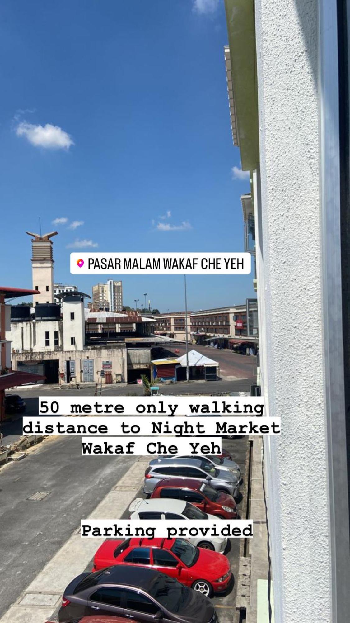 Driff Homestay 3Bedroom With Aircond 50M To Night Market Wakaf Che Yeh コタバル エクステリア 写真